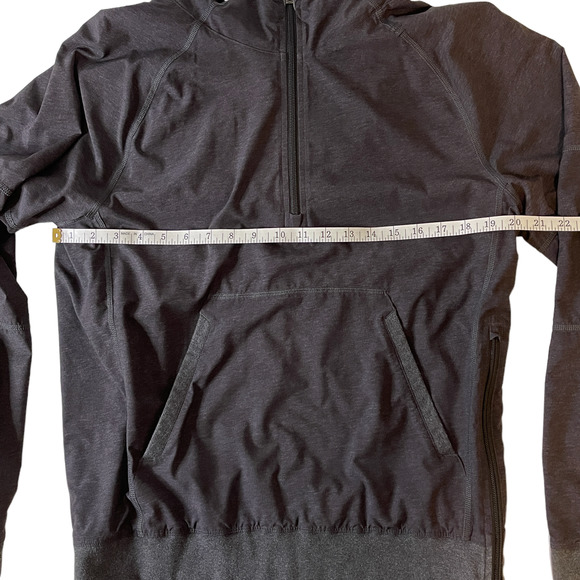 Lululemon Athletica Sundown To Sunup Mens Gray Pullover Jacket Size Medium - Picture 13 of 15